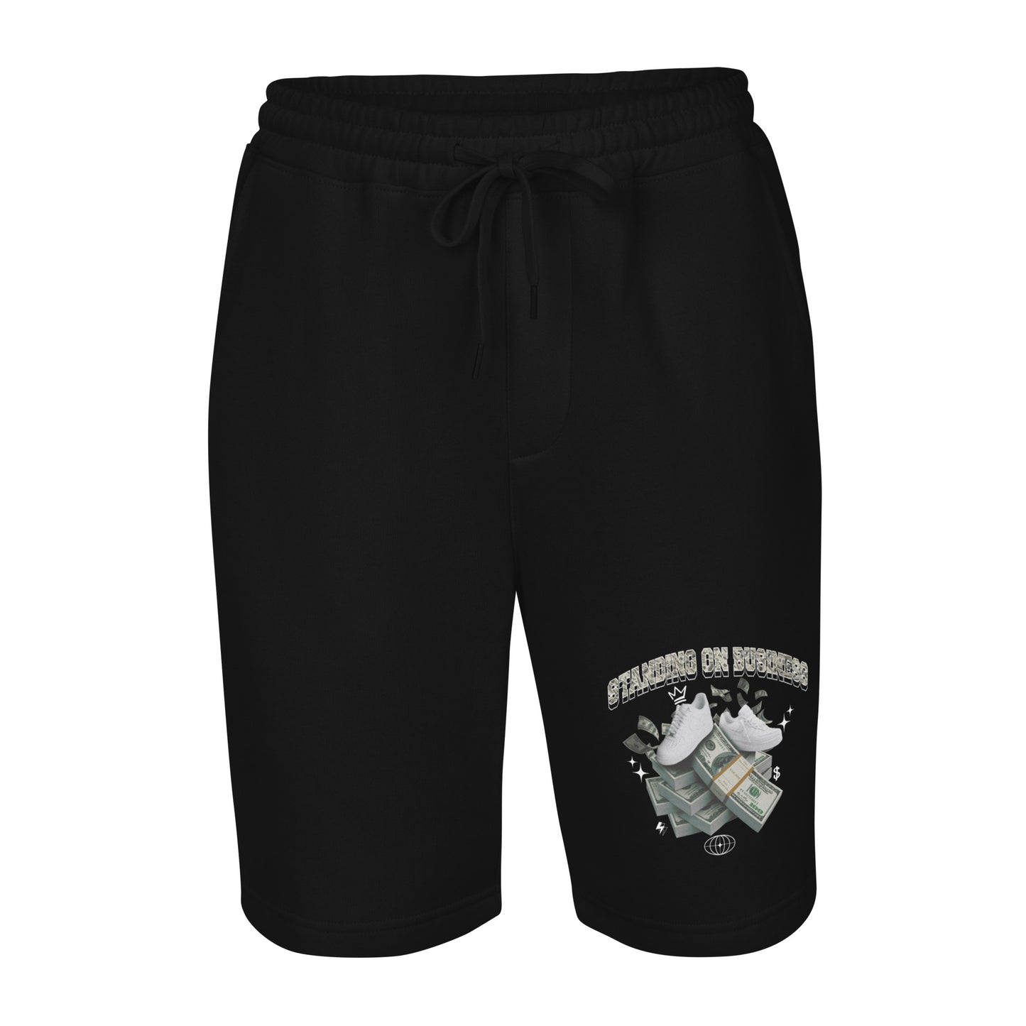 "STANDING ON BUSINESS" MENS FLEECE SHORTS